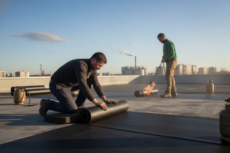 Tar Roof Installation